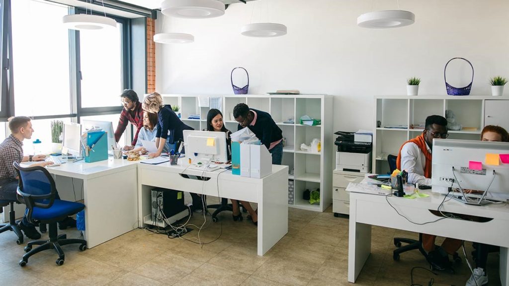 Môi trường làm việc tại Mỹ rất chuyên nghiệp và thân thiện.